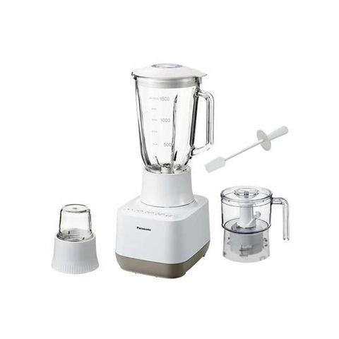 Máy Xay Sinh Tố Panasonic MX-MG53C1CRA 700W - 3 Cối Thủy Tinh Đa Năng, Xay Đá, Thịt, Sinh Tố Dễ Dàng và Tiện Lợi