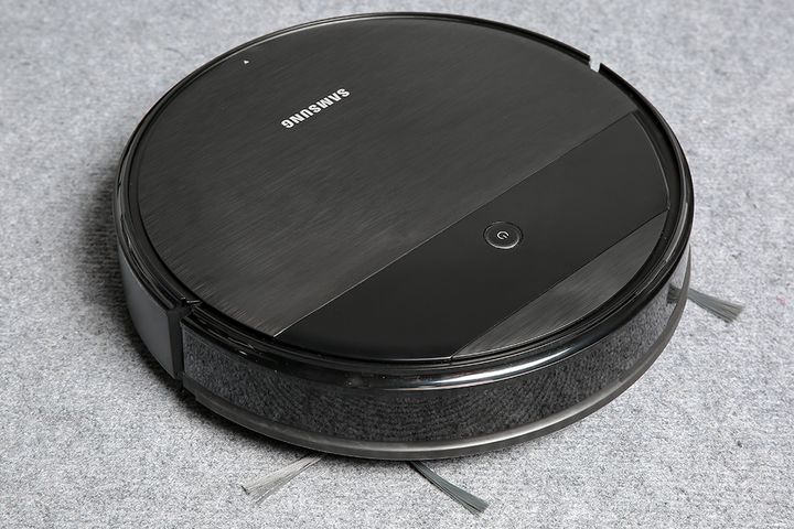 Robot Hút Bụi Lau Nhà Samsung VR05R5050WK/SV 55W - Thiết Kế Gọn Nhẹ, Công Suất 4200 Pa, Điều Khiển Qua Ứng Dụng Thông Minh