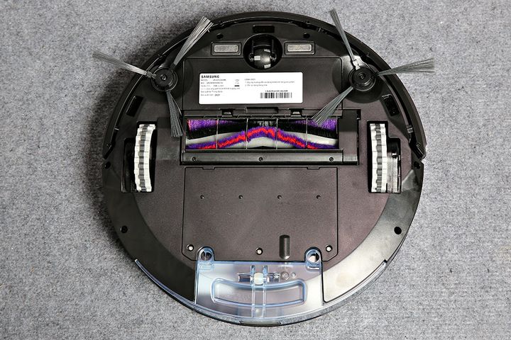 Robot Hút Bụi Lau Nhà Samsung VR05R5050WK/SV 55W - Thiết Kế Gọn Nhẹ, Công Suất 4200 Pa, Điều Khiển Qua Ứng Dụng Thông Minh