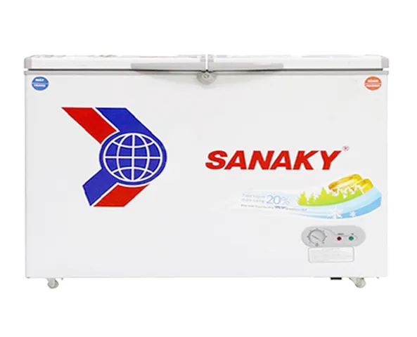 Tủ đông Sanaky VH-2299W1 165 lít 2 ngăn