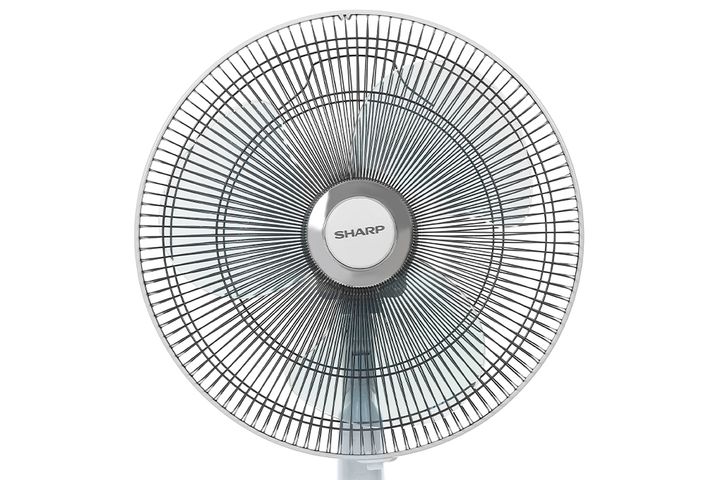 Quạt đứng Sharp PJ-L40RV-WH 50W - Quạt 3 cánh 40cm có điều khiển từ xa, hẹn giờ, thiết kế nhỏ gọn, an toàn và tiết kiệm điện cho gia đình.