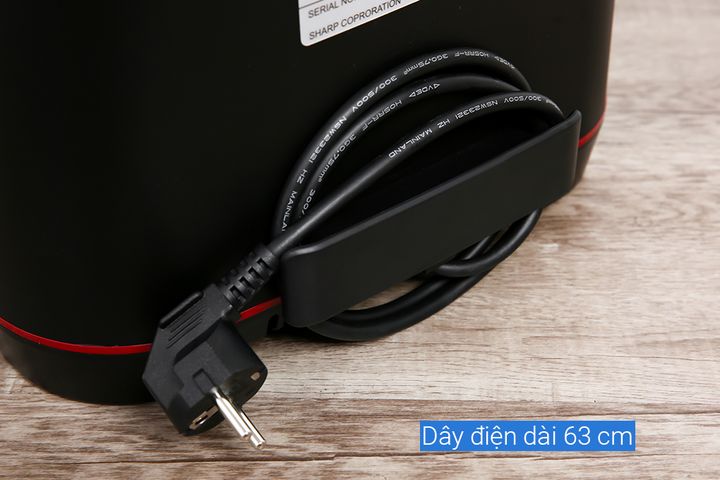 Nồi Chiên Không Dầu Sharp KF-AF70EV-BK 7 Lít, Công Nghệ Rapid Air, Dung Tích Lớn, Điều Khiển Cảm Ứng Tiếng Việt - Giảm Dầu Mỡ Tối Đa, Lành Mạnh Cho Gia Đình