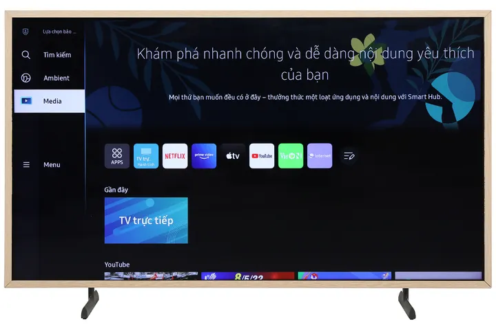 Smart Tivi Khung Tranh The Frame QLED Samsung QA85LS03B 85 inch 4K