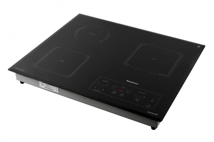 Bếp Từ Đôi Nagakawa NK2C22MB UltraSlim - Thiết Kế Sang Trọng, Công Nghệ Inverter Tiết Kiệm Điện, Chức Năng Booster Nấu Nhanh, Đảm Bảo An Toàn