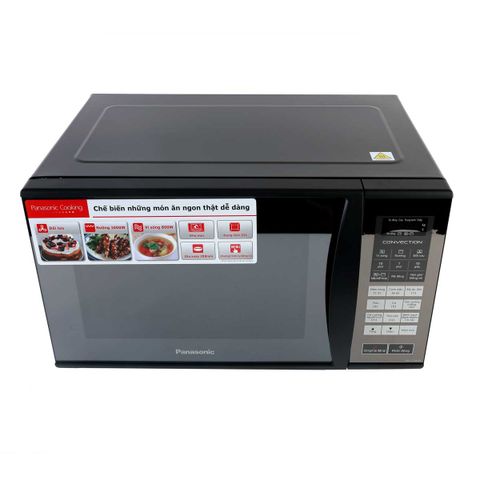 Lò vi sóng Panasonic NN-CT36HBYUE 23L - Lò nướng đa chức năng, thiết kế hiện đại, nấu tự động thuận tiện cho gia đình