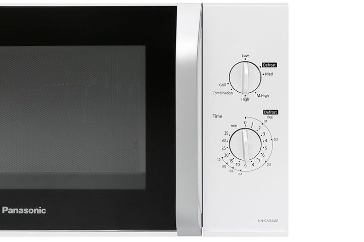 Lò Vi Sóng Nướng Panasonic NN-GM34JMYUE 23L - Tiện Lợi Cho Gia Đình 3-4 Người - Công Suất 800W, Chế Độ Hẹn Giờ, Thiết Kế Sang Trọng