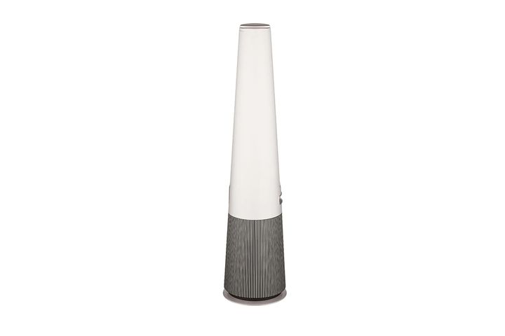 Máy Lọc Không Khí LG PuriCare AeroTower Màu Be - Công Nghệ UVnano, Lọc Bụi PM0.3 Hiệu Quả Trong Phạm Vi Dưới 76m²