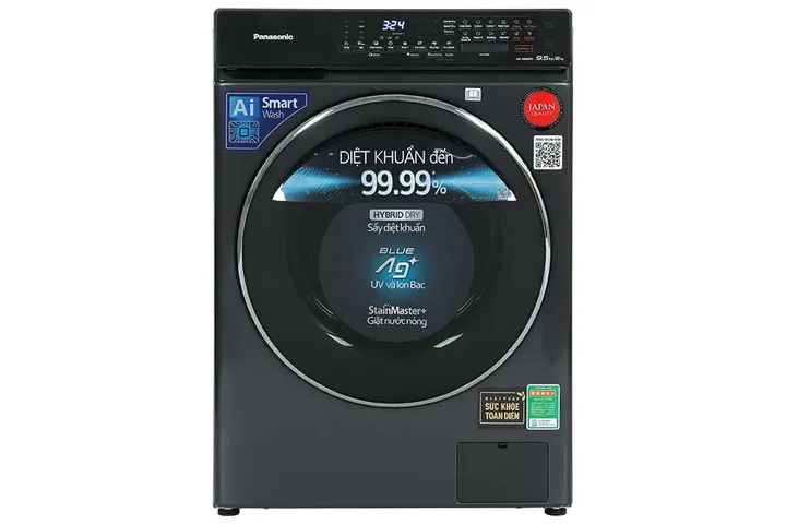 Máy giặt sấy Panasonic Inverter 9.5kg/6kg NA-S956FR1BV