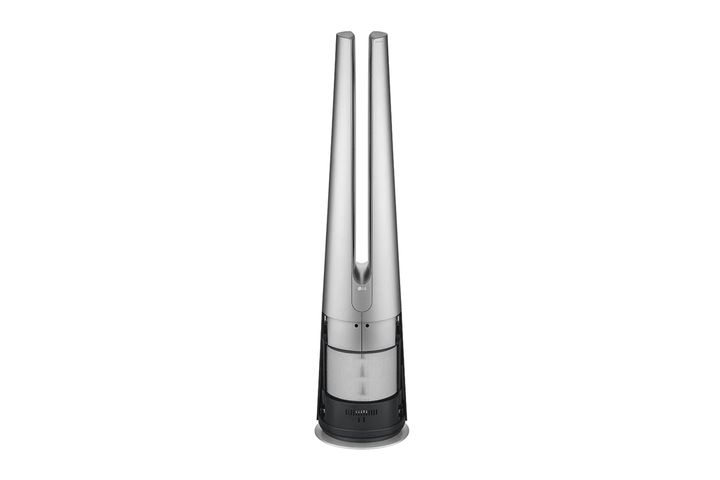 Máy Lọc Không Khí LG PuriCare AeroTower Màu Bạc - Công Nghệ UVnano, True HEPA, Phạm Vi Lọc 76m², Tiện Ích Thông Minh, Chính Hãng