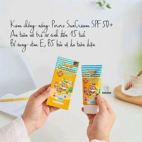 KCN - Kem Chống Nắng Trẻ Em Pororo Sun Cream 50ml( date 4/27)