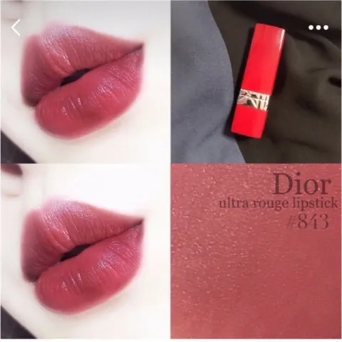 Son Dior 843 Ultra Rouge Ultra Crave