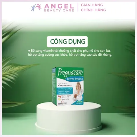 Vitamin tổng hợp Pregnacare Breast-Feeding cho mẹ sau sinh - Bổ sung dưỡng chất lợi sữa