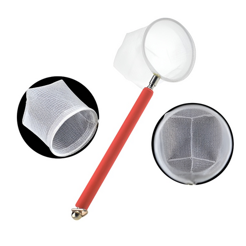 Vợt Tép 3D Chống Sốc Kéo Dài - Đồ Dùng Thủy Sinh Nhỏ Gọn, Chuyên Dụng Cho Tép Cảnh