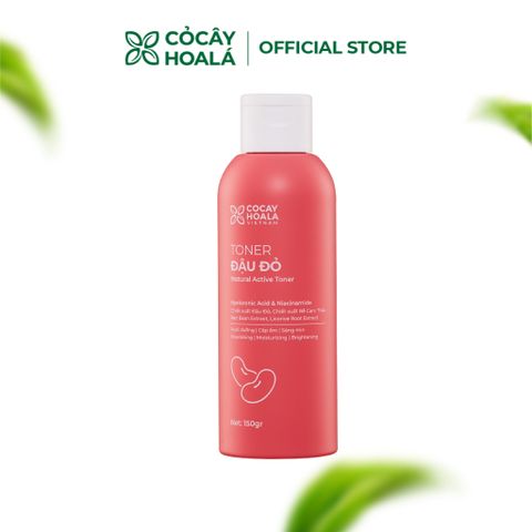 Toner Đậu Đỏ Cỏ Cây Hoa Lá - Dưỡng Ẩm, Cân Bằng pH, Giảm Kích Ứng, Phù Hợp Cho Da Nhạy Cảm 150g