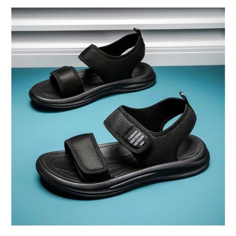 Dép Xăng Đan Nam Vải Lưới SD04M - Sandal Quai Hậu Thời Trang Học Sinh Cao Cấp, Giày Đi Chơi Thoải Mái, Chất Lượng Đảm Bảo