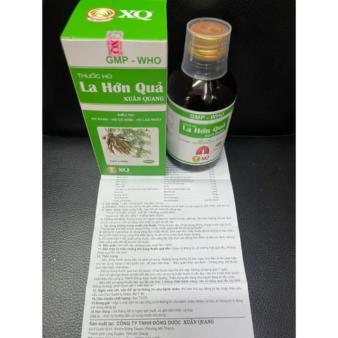 Nước Ho La Hớn Quả Xuân Quang 250ml - Giải nhiệt, giảm ho, bổ phế, hỗ trợ ho lâu ngày, ho khan, ho có đờm