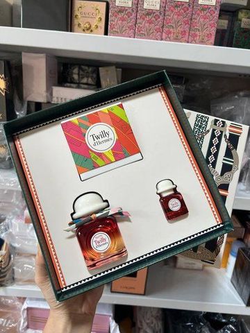 Bộ Nước Hoa Tutti Twilly D'Hermes EDP 50ml + Mini 7,5ml và Xà Phòng 100g - Hương Thơm Tươi Mới, Sang Trọng, Quà Tặng Lý Tưởng