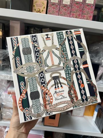 Bộ Nước Hoa Tutti Twilly D'Hermes EDP 50ml + Mini 7,5ml và Xà Phòng 100g - Hương Thơm Tươi Mới, Sang Trọng, Quà Tặng Lý Tưởng