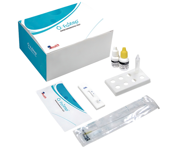 Khay Thử Nhanh Chlamydia Fastep - Bộ 20 Test Chẩn Đoán Nấm Chlamydia, Kết Quả Trong 5 Phút, Dễ Dàng Sử Dụng, Hạn Sử Dụng 24 Tháng