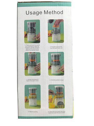 Máy Vắt Cam Tự Động Sạc Điện - Citrus Juicer Tiện Lợi, Ép Nước Tươi Nguyên Chất, Thiết Kế Nhỏ Gọn và Dễ Dàng Vệ Sinh