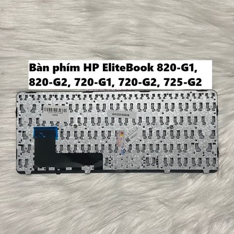 Bàn phím HP EliteBook 820-G1, 820-G2, 720-G1, 720-G2, 725-G2 - Linh kiện máy tính chất lượng cao, Bàn phím màu đen rõ nét