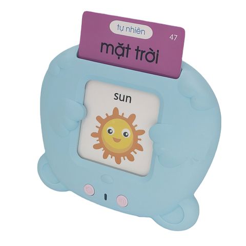 Máy Đọc Thẻ Flashcard Song Ngữ Anh Việt - Đồ Chơi Giáo Dục Sớm Cho Bé, 224 - 510 Từ Vựng Học Tiếng Anh Dễ Dàng