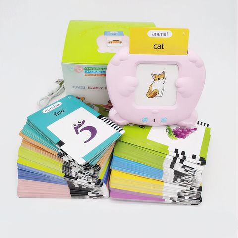 Máy Đọc Thẻ Flashcard Song Ngữ Anh Việt - Đồ Chơi Giáo Dục Sớm Cho Bé, 224 - 510 Từ Vựng Học Tiếng Anh Dễ Dàng