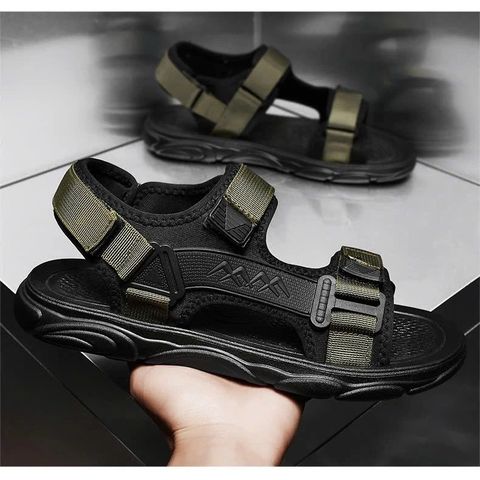 Dépt Sandal Nam Quai Ngang MM S14M - Dép Quai Hậu Thời Trang Mẫu Mới, Đế Cao Su Chất Lượng Cao, Phong Cách Nam Thời Thượng