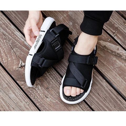 Dép xăng đan nam thoáng khí khử mùi, giày sandal rẻ đẹp cho sinh viên, học sinh - Chất lượng cao cấp, đủ size