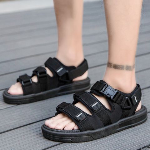Dép Sandal Nam 3 Quai Mới - Dép Quai Hậu Đi Học Đi Chơi Cao Cấp, Phong Cách Thời Trang Nam Giới