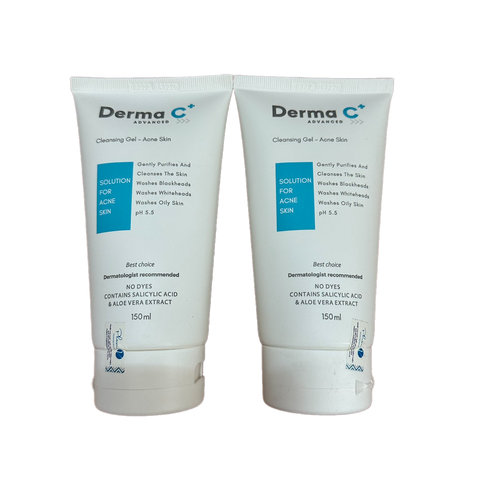 Sữa Rửa Mặt Derma C + Advanced Dành Cho Da Dầu Mụn - 150ml