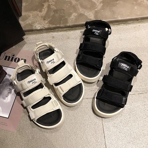 Dép sandal FiTing nam nữ quai dán thời trang mới - Giày xăng-đan dễ phối đồ, phong cách trẻ trung, tiện lợi cho mùa hè
