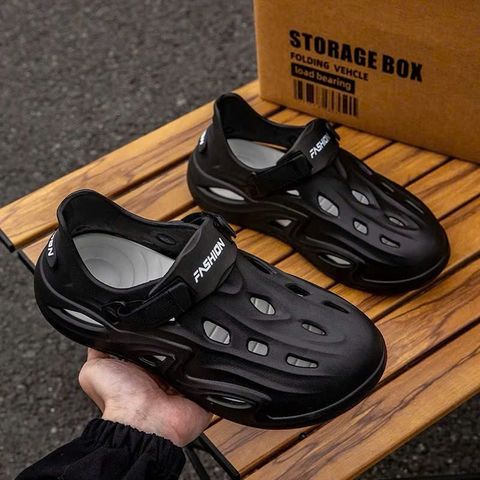 Giày Sục Nam Fashion Eva Chống Nước - Siêu êm Chân, Giày Dép Da Cao Cấp, Thời Trang Nam Chất Lượng Cao