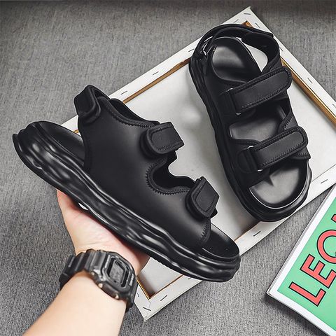 Dép Sandal Ulzzang Cao Cấp 2 Quai Nam Nữ - Xăng-đan Đế Thấp Kiểu Dáng Đơn Giản, Thời Trang và Sang Trọng