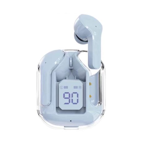 Tai Nghe Bluetooth KY8 Mini Trong Suốt - Tai Nghe TWS Không Dây Khử Tiếng Ồn, Màn Hình Kỹ Thuật Số, 6 Màu Sắc Sành Điệu
