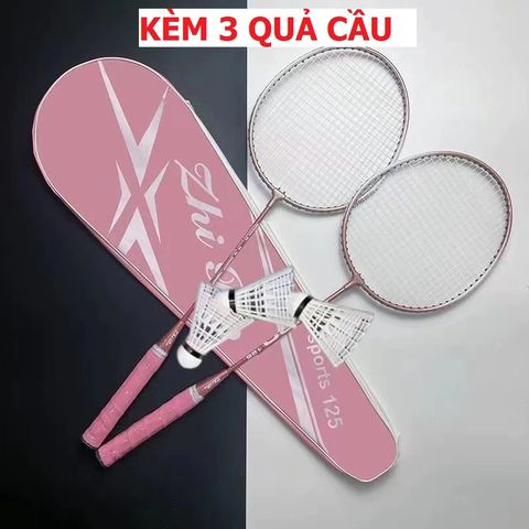 Bộ Vợt Cầu Lông 2 Chiếc Kèm 3 Quả Cầu - Dụng Cụ Thể Thao Mùa Hè Cho Bé và Gia Đình, Chất Liệu Siêu Bền