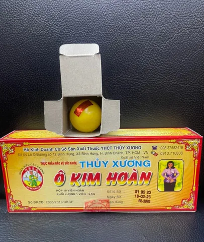 Ô Kim Hoàn Thủy Xương - Thực Phẩm Chức Năng Bồi Bổ Khí Huyết, Giúp Điều Hòa Kinh Nguyệt Cho Phụ Nữ