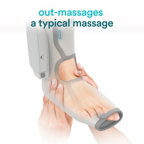 Bao massage khí nén quấn cổ chân HoMedics SR-CMF10H - Thiết bị phục hồi, giảm đau, điều chỉnh cường độ và nhiệt độ, liệu pháp thư giãn lý tưởng