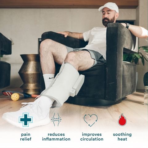 Bao Massage Khí Nén Quấn Bắp Chân HoMedics SR-CMC10H - Liệu Pháp Thư Giãn Đa Năng Với 4 Chương Trình Massage và Chế Độ Nhiệt Lầm Dịu.