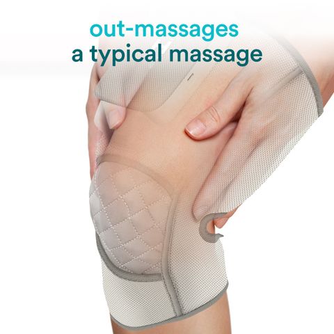 Bao massage khí nén quấn đầu gối HoMedics SR-CMK10H - Thiết bị massage trị liệu thông minh với 4 chương trình và 3 chế độ nhiệt