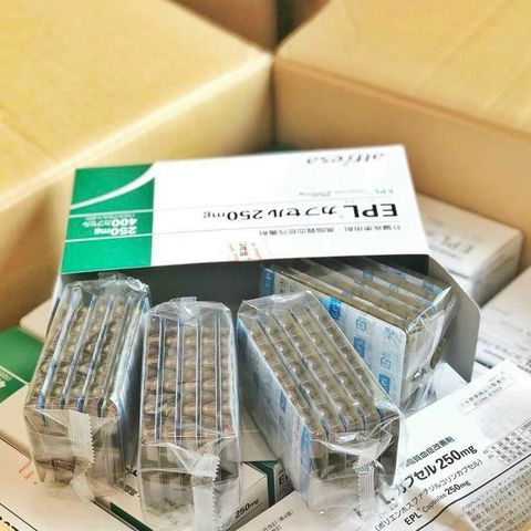 Viên uống giảm gan nhiễm mỡ EPL 250mg Alfresa Japan 400 viên