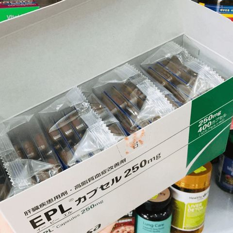 Viên uống giảm gan nhiễm mỡ EPL 250mg Alfresa Japan 400 viên