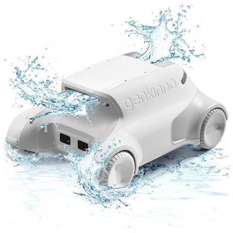 Robot dọn vệ sinh bể bơi Genkinno P1 SE - Robot tự động sạc pin, hiệu suất cao cho hồ bơi sạch sẽ và tiết kiệm thời gian