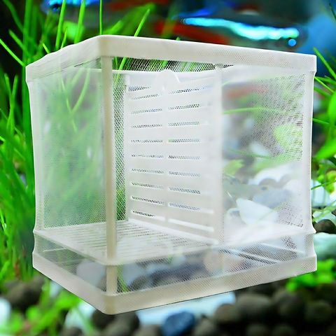 Lồng đẻ cá cảnh bằng vải - Giải pháp sinh sản an toàn cho cá và tép, khung nhựa ABS, nhiều kích thước, bảo vệ cá con mới sinh