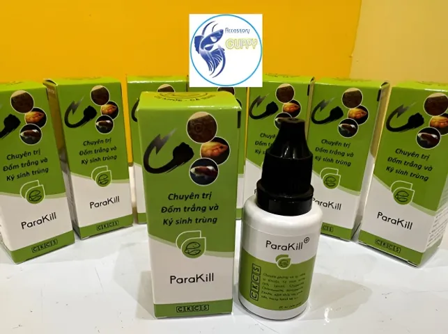 Bộ Ba Dưỡng Cá Antistress ParaKill Toptop 20ml - Giúp Phòng Nấm, Giảm Căng Thẳng Cho Cá Cảnh
