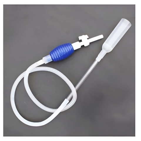 Bơm tay hút cặn hồ cá - Thiết bị thay nước bể cá tiện lợi cho người chơi cá cảnh, vệ sinh nước an toàn và hiệu quả