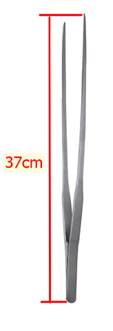 Bộ Nhíp Thủy Sinh Thẳng & Cong - Dụng Cụ Trồng Cây & Gắp Thức Ăn Hồ Cá - Kích Thước 27-47cm, Chất Liệu Thép Không Rỉ
