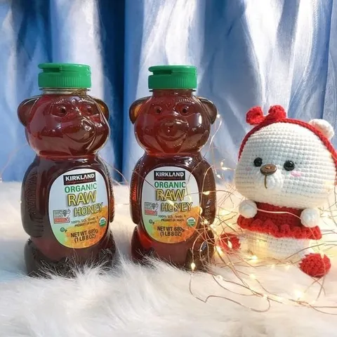 Mật Ong Kirkland Signature Raw Organic Bear - 680G 