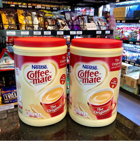 Bột Kem Pha Cà Phê Coffee Mate Nestle 1.5Kg - Hương vị béo ngậy cho ly cà phê thơm ngon, không chứa gluten, hoàn hảo cho mọi tín đồ cà phê.