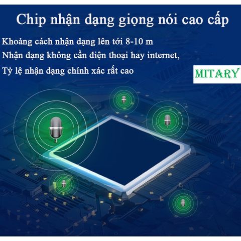 Đèn bàn học chống cận, thông minh AI, điều khiển bằng giọng nói, cảm ứng  công suất 10W
